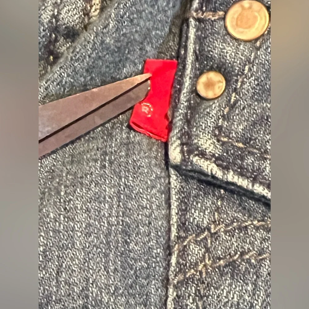 Levi’s 526 Jeans Women’s Slender Boot Blue Flap Pockets, Red Tag R, Size 4 - Picture 5 of 12